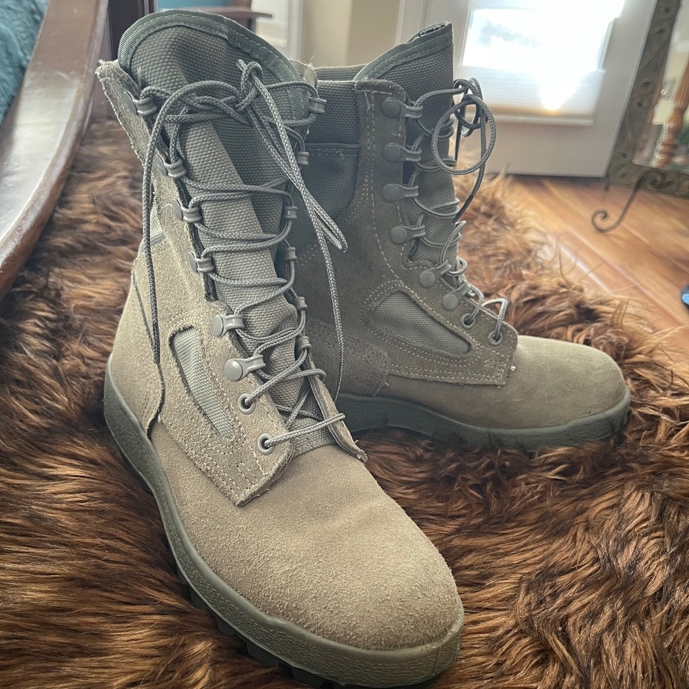 McRae Womens AF Temp Weather Green Boots